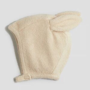 H&M Baby Kids Bonnet Hat Beanie w/Ears Limited Edition NWT 0-2m PM-NB